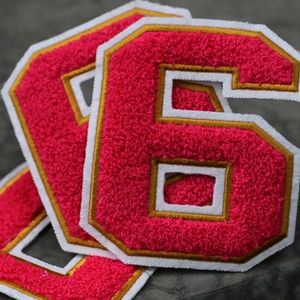 Super Quality Customize Alphabet A-Z Iron on <strong>Monogram</strong> Letter Badge Patches Camo Chenille Letter Patch Sew on Iron on for Hat Bag - Product Image 1