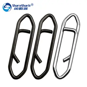 10Pcs Fishing Clips,Stainless Steel Tuna Clips, Longline Branch