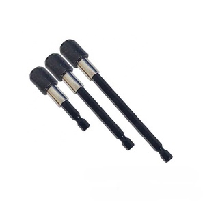 1/4 altıgen soket adaptörü altıgen Shank toplu kafa siyah kap hızlı bırakma adaptörü 60/100/150mm - Product Image 5