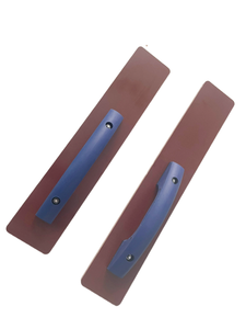 Concrete <b>Tools</b> Concrete Trowel Finishing Plaster Trowel TPR Handle Float <b>Square</b> End OEM - Product Image 4