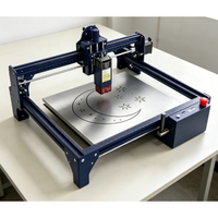 Machine de gravure laser à diode mini de table, profondeur de gravure de 5 à 20 mm, contrôle convivial, prend en charge les machines de marquage laser 3D DIY
