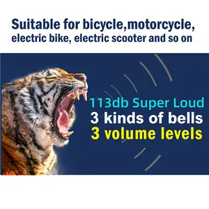 IP65 모터 자전거 도난 방지 경보 자전거 도난 방지 경보 제어 원격 보안 전자 자전거 전기