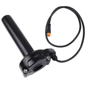 Kit de poignée de guidon <span class=keywords><strong>pour</strong></span> vélo électrique avec accélérateur rotatif 3 broches 12V-72V <span class=keywords><strong>pour</strong></span> Sur-Ron Light Bee Macfox HappyRun Freego Heybike - Product Image 1