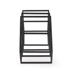 Soporte de vino de Metal de diseño artístico único de calidad superior, mejoras elegantes para comedor para herramientas de barra de exhibición de mesa, regalo - Product Image 6