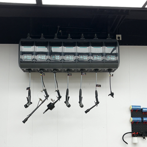 Ensemble de dévidoir de <span class=keywords><strong>tuyau</strong></span> de lavage de voiture 7 en 1, fil d'acier anti-abrasion, équipement de lavage de voiture multifonctionnel intégré - Product Image 6