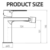 Robinet de bidet Topway 2026 en laiton sur mesure, levier unique, noir mat moderne, monotrou, pour hôtels et hôpitaux, garantie 3 ans