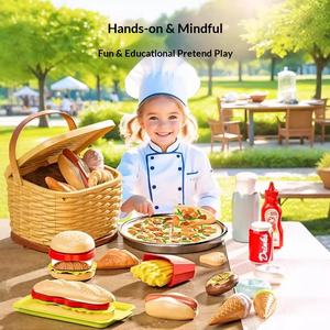 Ensemble de cuisine miniature Yuglow Princess, jeu de simulation de pique-nique et de goûter, cadeau <span class=keywords><strong>pour</strong></span> filles - Product Image 2