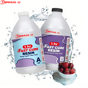 Cura veloce 1 gallone cristallino fai da te <span class=keywords><strong>resina</strong></span> <span class=keywords><strong>epossidica</strong></span> 1:1 fornitori di decorazione artistica di avviamento kit di liquido per la creatività <span class=keywords><strong>gioielli</strong></span> artigianali - Product Image 1