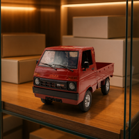 Mini camion RC 2,4 GHz à 4 roues motrices (4x4) / Modèle de drift D-14S en métal avec télécommande et chargeur – Voiture de drift experte
