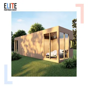 Luxe 40ft Snelle Montage Aluminium Prefab Huis Resortcontainer Woonhuis Villa Modulaire Woningen