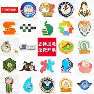 Badges métalliques personnalisés, épingles de revers en alliage, épaulettes, épingles à fermoir papillon, production en série - Product Image 2