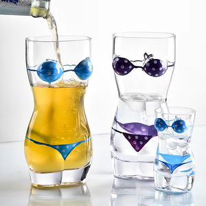 Verres à Liqueur en Forme de Corps de <span class=keywords><strong>Femme</strong></span> Peints à la Main Vente en Gros Tasse à Bière de Jus de Boisson Cocktail Whisky <span class=keywords><strong>Verre</strong></span> à Boire pour Bar - Product Image 2