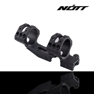 ขายึดกล้องเล็ง NOTT สำหรับท่อขนาด 35 มม. และ 25.4 มม., ความสูงตรงกลาง 1.1 นิ้ว สำหรับการล่าสัตว์และอุปกรณ์เล็งยิงกลางแจ้ง, พร้อมตัวหนีบแบบสามสกรู - Product Image 2