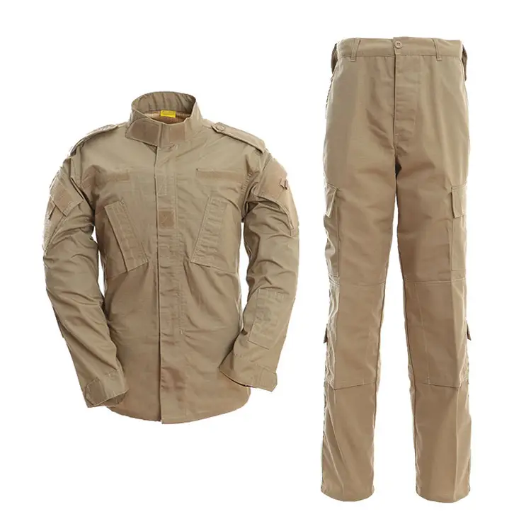 2022 Khaki useful tactical camouflage uniforms African 6 colors customized uniform tactical uniforms ACU
