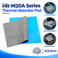 Coussin absorbant compressible 5 W/mK, matériau de suppression des interférences électromagnétiques pour systèmes BMS