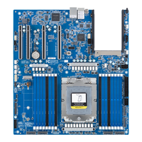 Carte mère de serveur E-ATX MZ33-CP0 avec un seul socket AMD LGA 6096 (Socket SP5), prise en charge DDR5