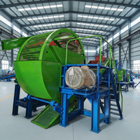 Nouvelle conception de petite machine de recyclage de pneus, broyeurs de pneus usagés produisant de la poudre de caoutchouc avec composants de boîte de vitesses
