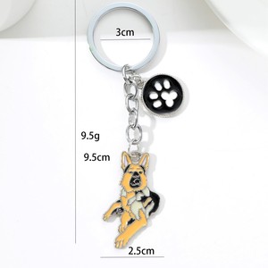 Dachshund Metal <b>Keychain</b> Cartoon Dog Pendant Zinc Alloy Souvenir Gift for Pet Lovers - Product Image 3