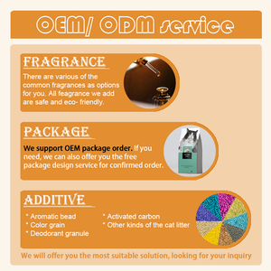 유기농 두부 고양이 쓰레기 2.5kg 100% 생분해성 클러핑 OEM 서비스 - Product Image 6