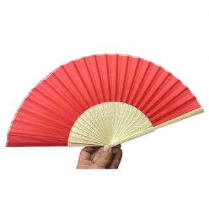 Elegant Bamboo Hand <b>Fans</b> with Carved Design Portable Business Gift for Wedding <b>Decoration</b> - Product Image 2