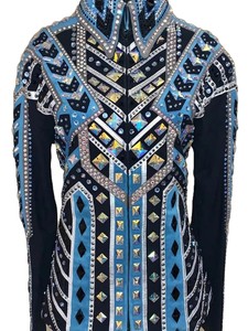 Veste équestre à fermeture à glissière élégante et élégante de qualité supérieure pour l'équitation occidentale - Product Image 2