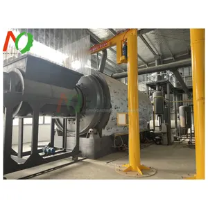 Aluminum composite plastic recycling plant rubber pyrolysis reactor waste plastic pyrolysis oil producing equipment