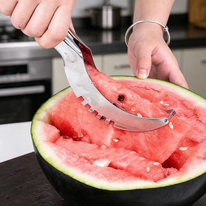 Coupe-pastèque multifonctionnel, trancheuse à fruits rapide pour la maison, trancheuse à fruits en acier inoxydable - Product Image 4