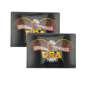 Carteles de hojalata de metal <span class=keywords><strong>retro</strong></span> personalizados al por mayor, decoración de hojalata <span class=keywords><strong>vintage</strong></span>, carteles de advertencia, carteles de hojalata de pared, cartel de hojalata de metal personalizado - Product Image 6