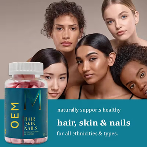 วิตามินกัมมี่สำหรับผม ผิว เล็บ สำหรับผู้ใหญ่ วีแกน ไบโอติน ช่วยเร่งการเจริญเติบโตของเส้นผม เล็บแข็งแรงขึ้น และผิวสุขภาพดีขึ้น - Product Image 2