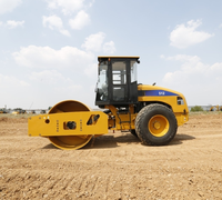 Compacteur de sol à tambour unique SEM512 haute performance pour les grands projets d'infrastructure routière