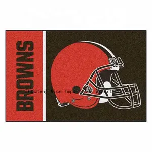 Cleveland Browns Thảm Nhà Vệ Sinh Nhà Tắm Cửa Giá Rẻ Chất Lượng Cao Đội Ngũ Thảm Thảm Thảm Chống Trượt Cho Phòng Khách Đệm Lót