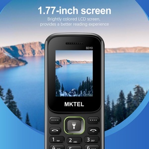 Dual SIM Dual สแตนด์บาย B310 FM บาร์คุณสมบัติโทรศัพท์ขนาด1.77นิ้วโทรศัพท์2G GSM - Product Image 2