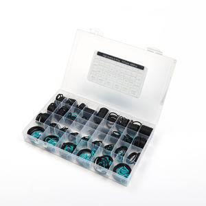 ZM 953, двухсторонняя круглая кольцевая втулка, 200 шт., набор резиновых втулок с сплошным отверстием, различные стили - Product Image 5