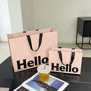 Bolsas <span class=keywords><strong>de</strong></span> Regalo Rosas Personalizadas para Ropa <span class=keywords><strong>de</strong></span> Lujo, Bolsas <span class=keywords><strong>de</strong></span> <span class=keywords><strong>Papel</strong></span> para Compras con Asas para Ropa - Product Image 3