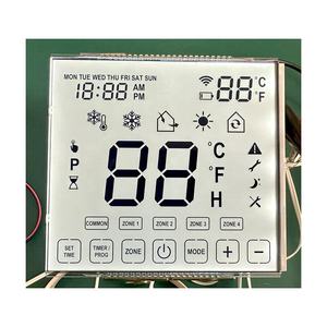 कम बिजली की खपत मीटर अंकों के पैनल कस्टम 7 सेगमेंट डिस्प्ले vhtn tn lcd डिस्प्ले हाइग्रोमीटर इलेक्ट्रॉनिक रूम थर्मोस्टैड - Product Image 2