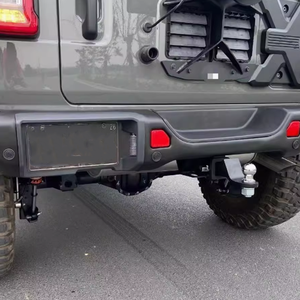 Parachoques trasero de acero y aleación de aluminio para <span class=keywords><strong>Jeep</strong></span> Wrangler JK JL JT, accesorios para automóviles todoterreno 4x4 - Product Image 5