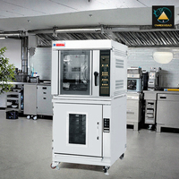 Nuevo horno eléctrico de convección para panadería con controles digitales para hornear pan