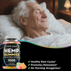 Gomitas de Cáñamo Personalizables OEM/ODM Suplemento para la Relajación Gomita Relajante Avanzada con Aceite de Cáñamo - Product Image 6