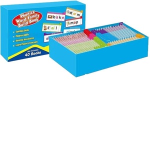 Phonics Word Family Flip <b>Books</b> 40 Pack Spelling Practice For Kids 3-6 Years Early Learning <b>Educational</b> Activity <b>Book</b> Set - Product Image 5