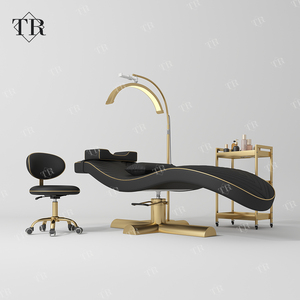 Turri, Camilla estética de lujo moderna, cama de pestañas de Metal curvo, sofá de belleza para esteticista, Camillas De Masajes, Belleza Cama De - Product Image 1