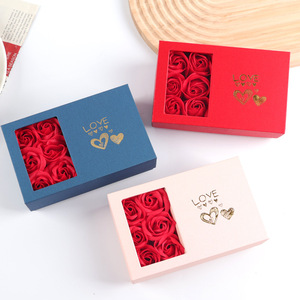 Valentine's Day Recycled Materials Jewelry <b>Box</b> Rose <b>Gift</b> <b>Box</b> Self Erecting <b>for</b> <b>Rings</b> Pendants and Bangles <b>for</b> <b>Gift</b>-Giving - Product Image 2