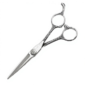 Ciseaux à effiler professionnels en acier inoxydable, droits, 6,0 pouces, pour coiffeurs - Product Image 4