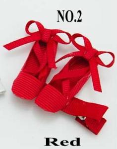 Dance Hair <strong>Bow</strong> with Ballet Shoe Hair Accessories for Girl Kids - Product Image 2