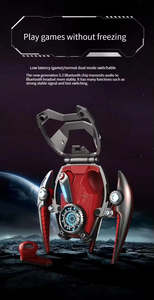 Audífonos TWS CD3 2024 con Carcasa de Aleación, Diseño Mecha Power Planet, ENC, Baja Latencia para Juegos, Batería LED, BT5.3, Llamadas Inalámbricas, Cancelación de Ruido - Product Image 6