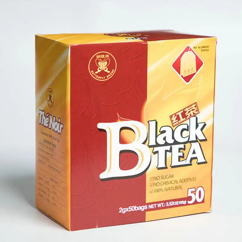 Bolsita de té negra FC36 BT810, suministro de fábrica, buena calidad, buen sabor, venta al por mayor