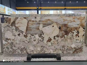 หินควอทซ์ไซต์แพนโดร่าธรรมชาติหินอ่อนสีขาวตกแต่งในร่ม - Product Image 6