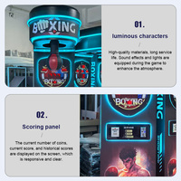 Machine de jeu d'arcade classique Dragon Fist du fabricant, fonctionnant avec pièces et cartes, prend en charge plusieurs langues, jeu de boxe musical pour adultes
