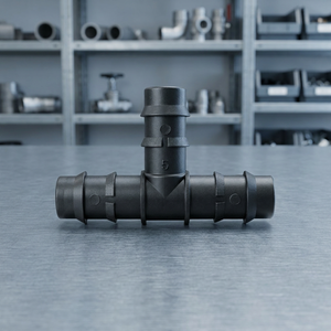 Raccordo a T semplice per tubi di irrigazione a goccia Ø 16 mm. Confezione da 100 Pezzi - Product Image 3