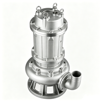 Pompe submersible pour eaux usées WQ-S 65 mm DN, moteur à haut rendement et économie d'énergie, débit 15 m, hauteur de refoulement 15 m, protection thermique intégrée, conception de sécurité.