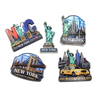Individuelles 3D-Logo-Design Metall-Magnet Italien Amerika Zinklegierung Farbige Blumen Neujahrs-Souvenir Kühlschrankmagnete Neue Produkte 2026